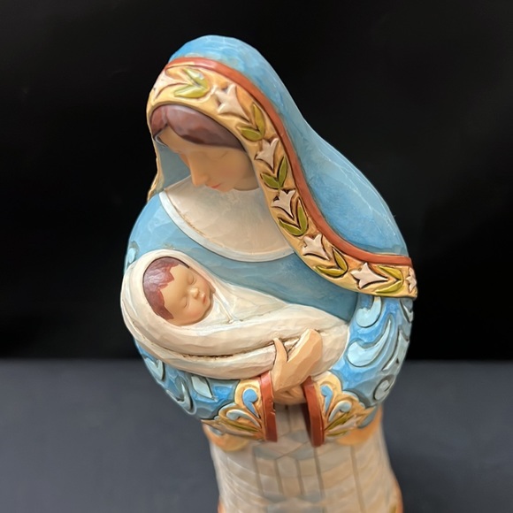 Jim Shore Inspired Our Hearts,Oh Blessed Mother 2012 Mary Mother of God … - Picture 10 of 16